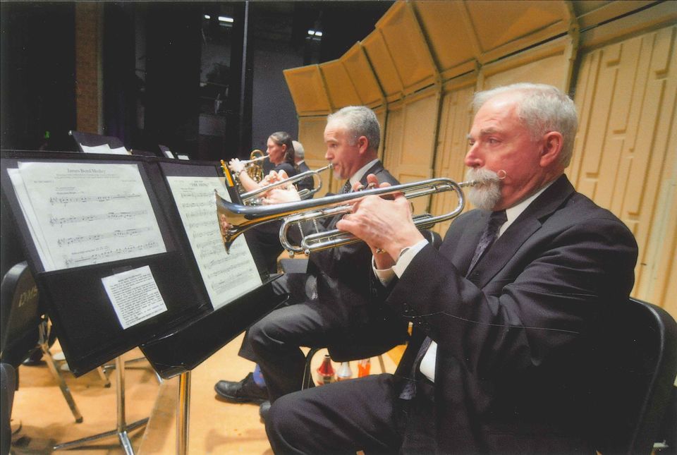 Members of the Brass Section of the Evanston Civic Orchestra