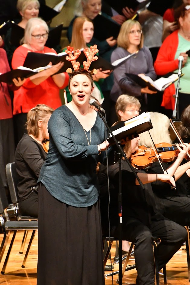 Soloist from the 2019 Christmas Concert