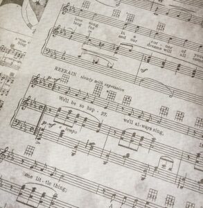 Antique Choral Music - We'll be so happy, we'll always sing.