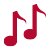 Music Notes Icon 2